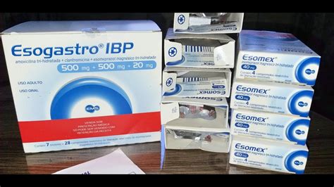 Tratamento Bactéria H Pylori Esogastro Ibp Youtube