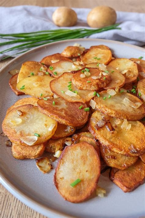 German Fried Potatoes Bratkartoffeln Recipes From Europe