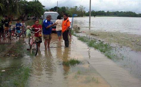 13 Desa Di Grobogan Terendam Banjir Akibat Tanggul Jebol