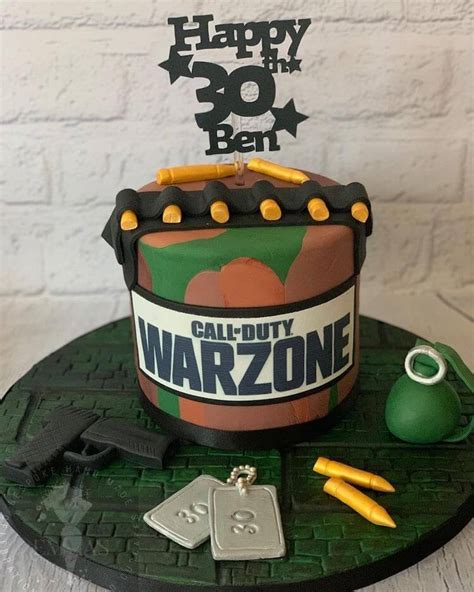 Call Of Duty Birthday Cake Ideas Mom S Got The Stuff