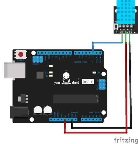 DHT11 Temperatur Sensor Mit Arduino Auslesen Roboter Bausatz De