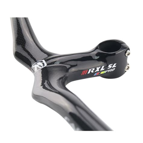 RXL SL PRO Full Carbon Fiber MTB Bicycle Integrated Flat Handlebar With