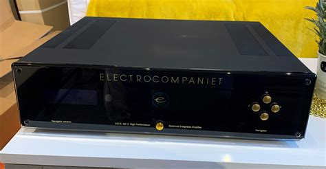 Ampli Integre Electrocompaniet Eci Mk Hifi Espace Cin Ma