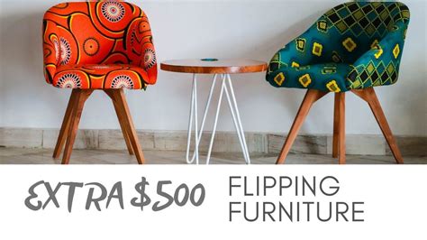 How To Make Money Flipping Furniture Extra 500 Per Month Youtube