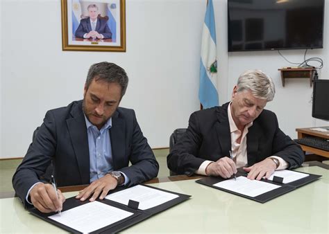 Ziliotto Y Cabandi Firmaron Convenios De Cooperaci N Para La Lucha