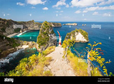 Luftbild Von Nusa Penida Beach Fotos Und Bildmaterial In Hoher