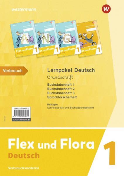 Flex und Flora 1 Paket Deutsch 1 GS Grundschrift Schulbücher jetzt