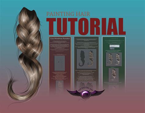 Painting Hair Tutorial Custom Brush By Erool On Deviantart