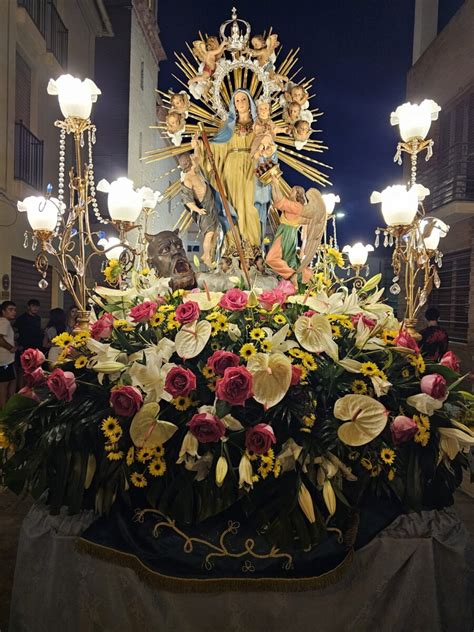 La Procesi N De La Virgen De La Buena Muerte Colof N De Las Fiestas