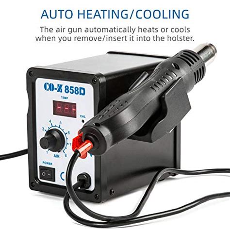 Co Z Hot Air Rework Station D Smd Rework Soldering Station With Heat Gun Set Digital
