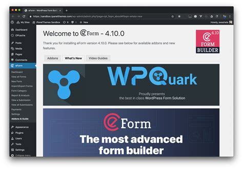 Fixing Redirection issue after update - eForm