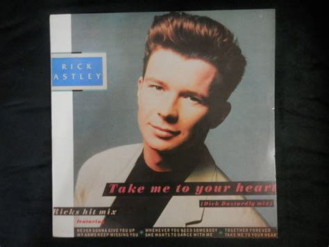 Rick Astley Take Me To Your Heart Dick Dastardly Mix Vinyl