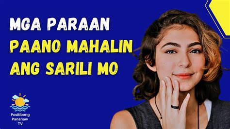 Paraan Paano Mahalin Ang Sarili Para Maging Masaya Ka Youtube