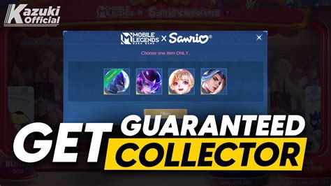 Another New Guaranteed Collector Skin Event Mlbb X Sanrio Characters