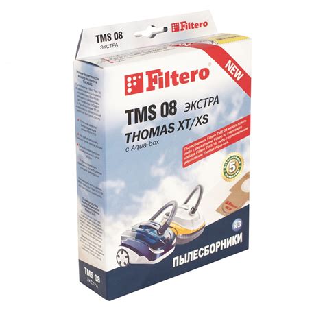 Купить Мешки пылесборники для пылесоса Thomas, Filtero TMS 08 за 540 ...