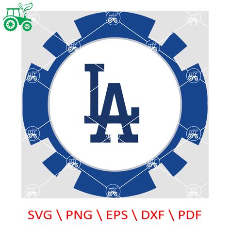 Los Angeles Dodgers svg, Sports Logo Svg, MLB svg, baseball - Inspire ...