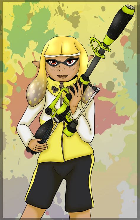 Splatoon Agent 4 By Strayhowl On Deviantart