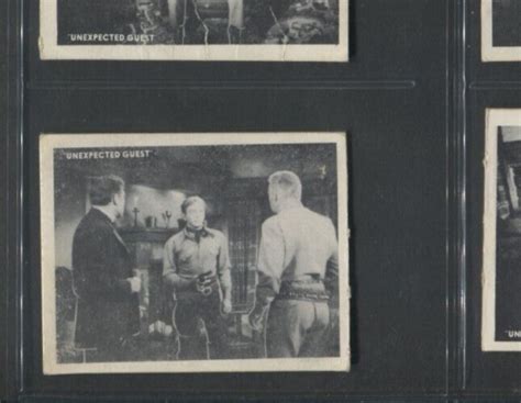 1950 Topps Hopalong Cassidy 109 Unexpected Guest Ebay