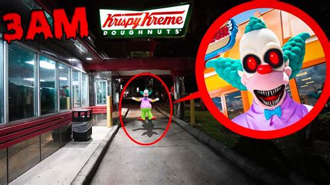 Do Not Go To Krispy Kreme Drive Thru At Am Cursed Krusty The Clown