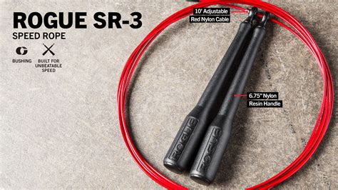 Rogue Sr 3 Bushing Speed Rope Rogue Fitness Uk