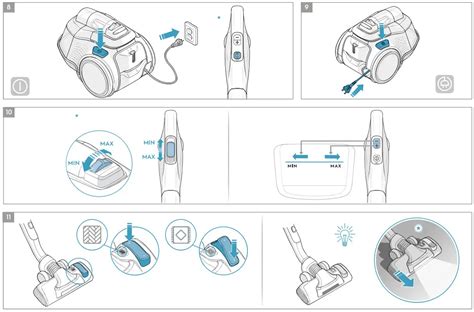 Electrolux Pure C9 Bagless Canister Vacuum Cleaner Instruction Manual