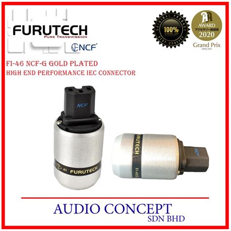 Furutech FI 46M NCF G FI 46 NCF G High End Performance IEC Connector