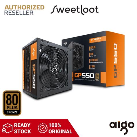 Aigo GP Series GP550 GP650 80 Plus Bronze PSU 550W 650W Power