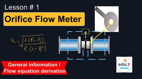 Orifice Plate What You Need To Know Lesson 1 Youtube