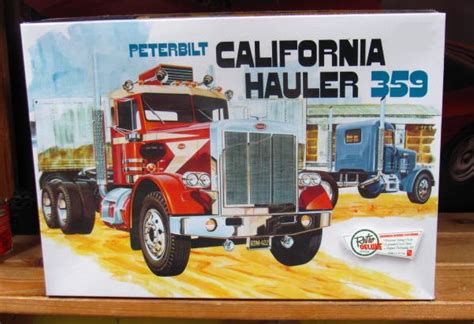 Amt Peterbilt 359 California Hauler Truck Kit Sealed Amt Street Car