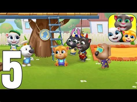 Mon Talking Tom Amis Gameplay Walktrought Part 5 YouTube