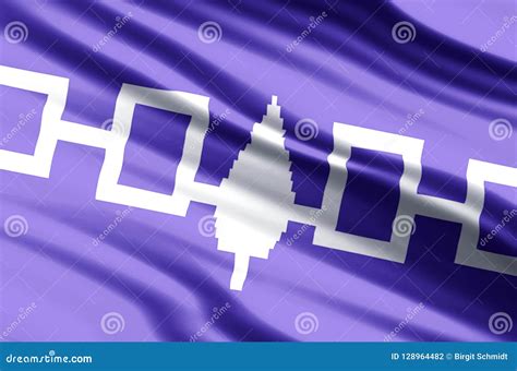 Iroquois Confederacy Flag Illustration Stock Illustration - Illustration of state, travel: 128964482