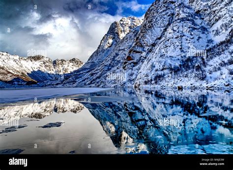 Lofoten Islands Winter Norway High Resolution Stock Photography and