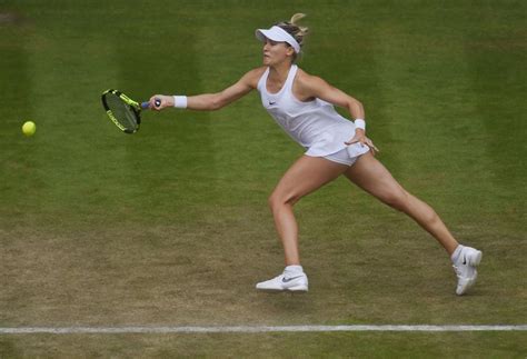 EUGENIE BOUCHARD at 2nd Tound of Wimbledon Tennis Championships in ...