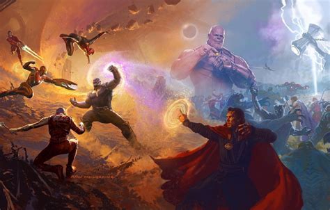 🔥 [20+] Captain America Vs Thanos Wallpapers | WallpaperSafari