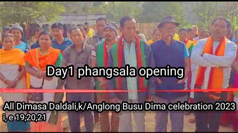 Busu Dima Celebration Episode Daldali Kanglong Assam Youtube