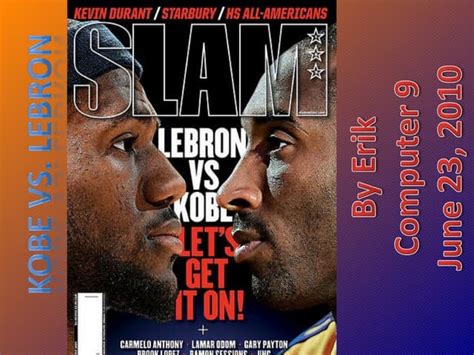 Kobe vs. lebron | PPT