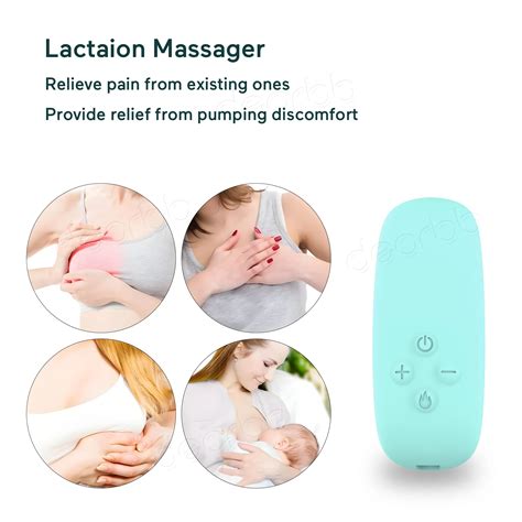 Breast Lactation Massager Relieve Clogged Ducts Improve Milk Flow