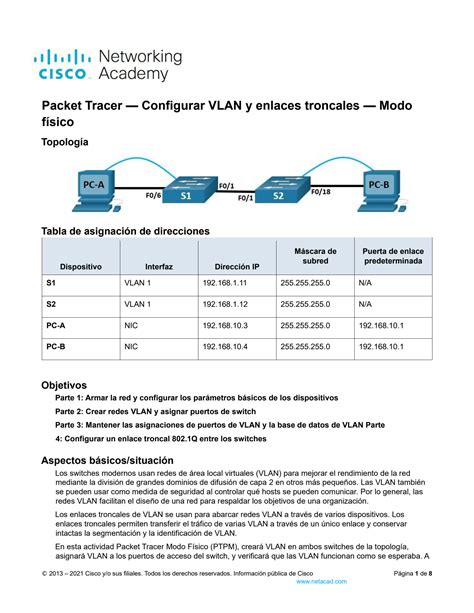 Solution Packet Tracer Configure Vlan Trunk Studypool