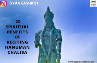 20 Spiritual benefits of reciting Hanuman Chalisa | Hanuman chalisa, Spirituality, Hanuman