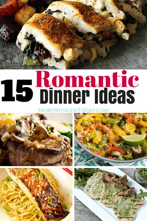 Delicious Romantic Dinner Recipes to Cook for Your Loved Ones