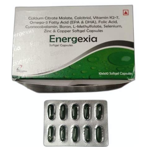 Calcium Citrate Malate Calcitriol Vitamin K2 7 Zinc Copper Softgel Capsules At Rs 2400box