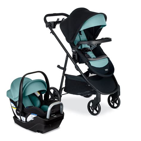 Britax Willow Brook S+ Baby Travel System, Infant Car Seat and Stroller