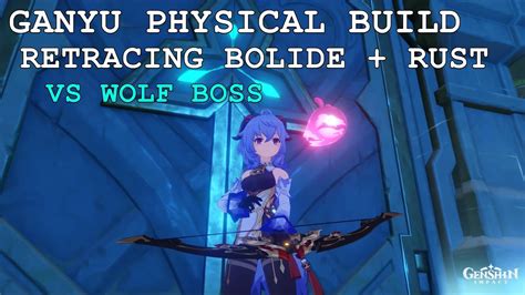 1 3 Ganyu Physical Retracing Bolide Build Wolf Challenge Genshin