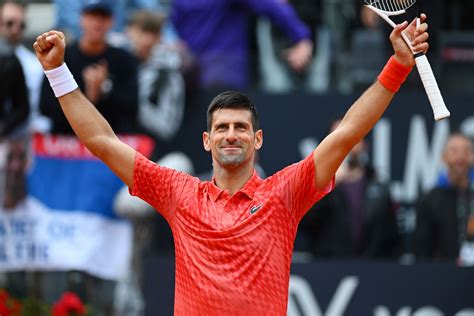 Italian Open Draw Novak Djokovic S Projected Path To The Final Ft