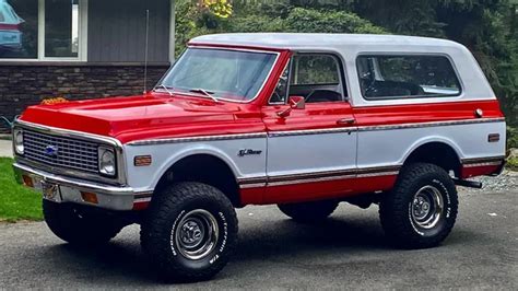 1972 Chevrolet K5 Blazer Vin Cke182f115944 Classic Com