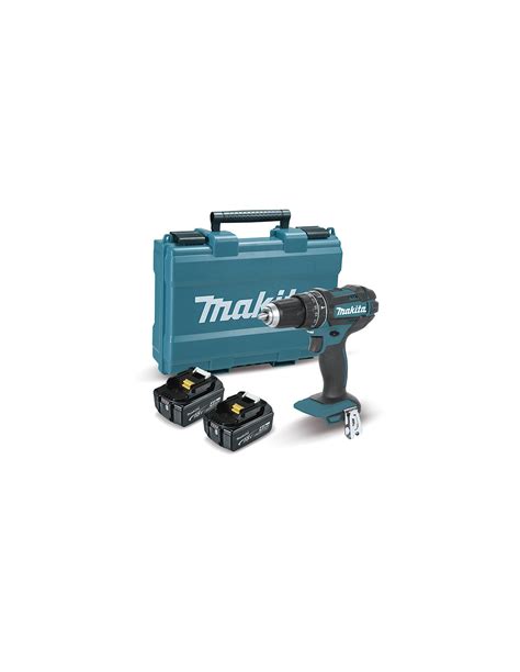 Makita Taladro Combinado 18V LXT 62Nm 4 0Ah DHP482RME