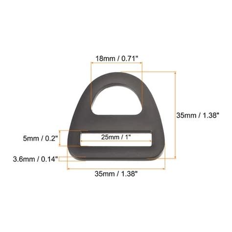 Adjuster Triangle With Bar Swivel Clip D Dee Rings Buckle Bed Bath And Beyond 36759249