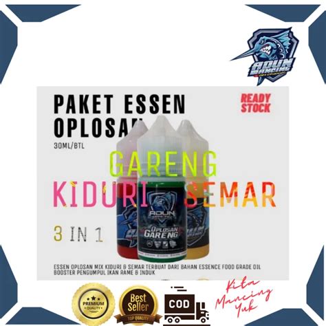 Paket Essen Oplosan Kiduri Gareng Semar 30ml Adun Mancing Lazada