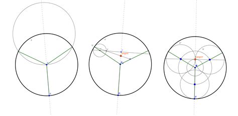 geometry - Three tangent circles inside a larger circle - Mathematics ...