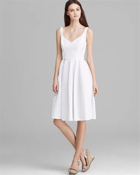 Lyst Jill Jill Stuart Dress Jacquard In White